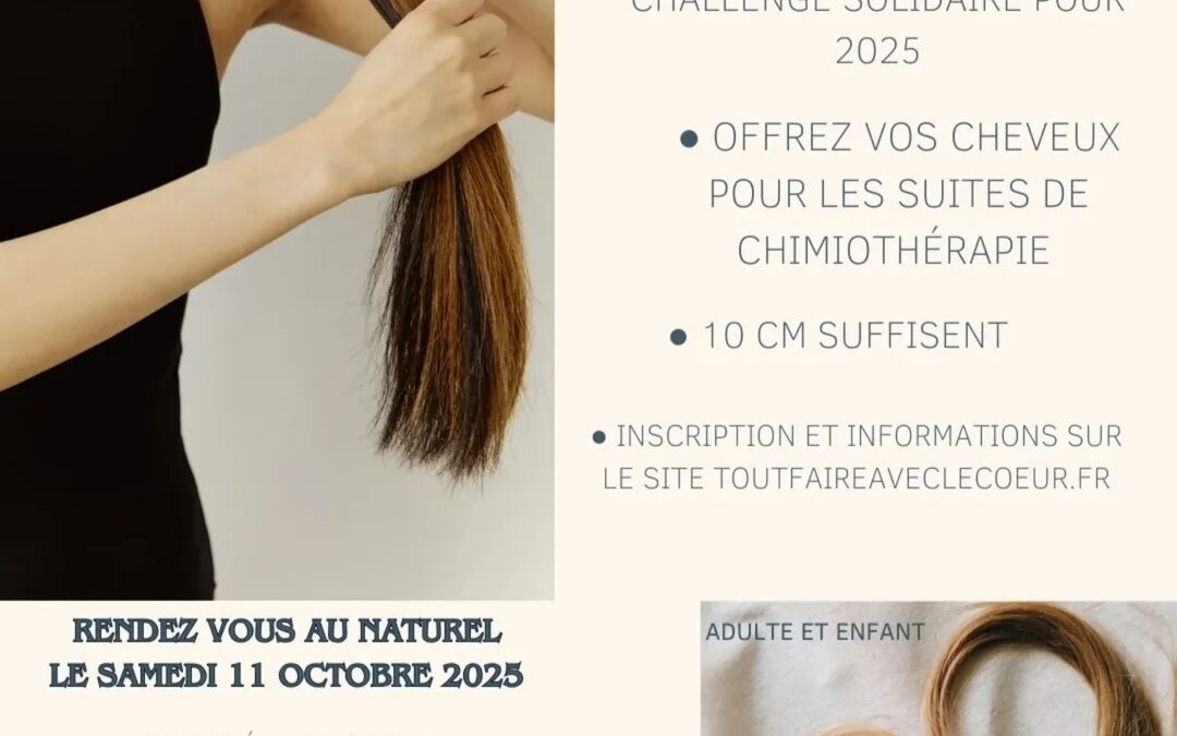 Don de cheveux pour le cancer